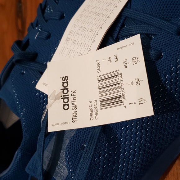 Adidas Originals Stan Smith Primeknit Shoes Men's 7.5 Rare Deadstock - Picture 7 of 11